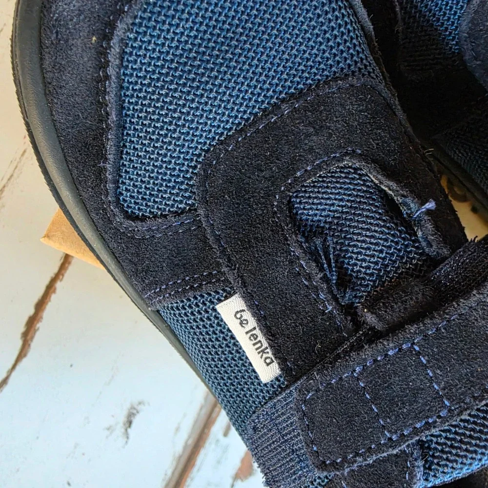 Be Lenka Joy Kids Barefoot Sneakers Dark Blue Black EU 29 US 12 Minimalist